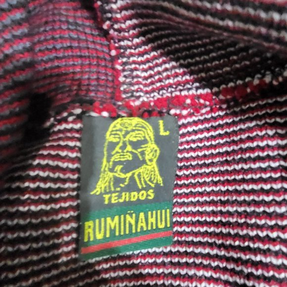 Native American & Wolf Hoodie Made In Ecuador - Picture 7 of 11